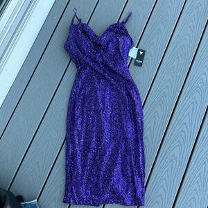 NWT- guess sequin tank top dress size 4